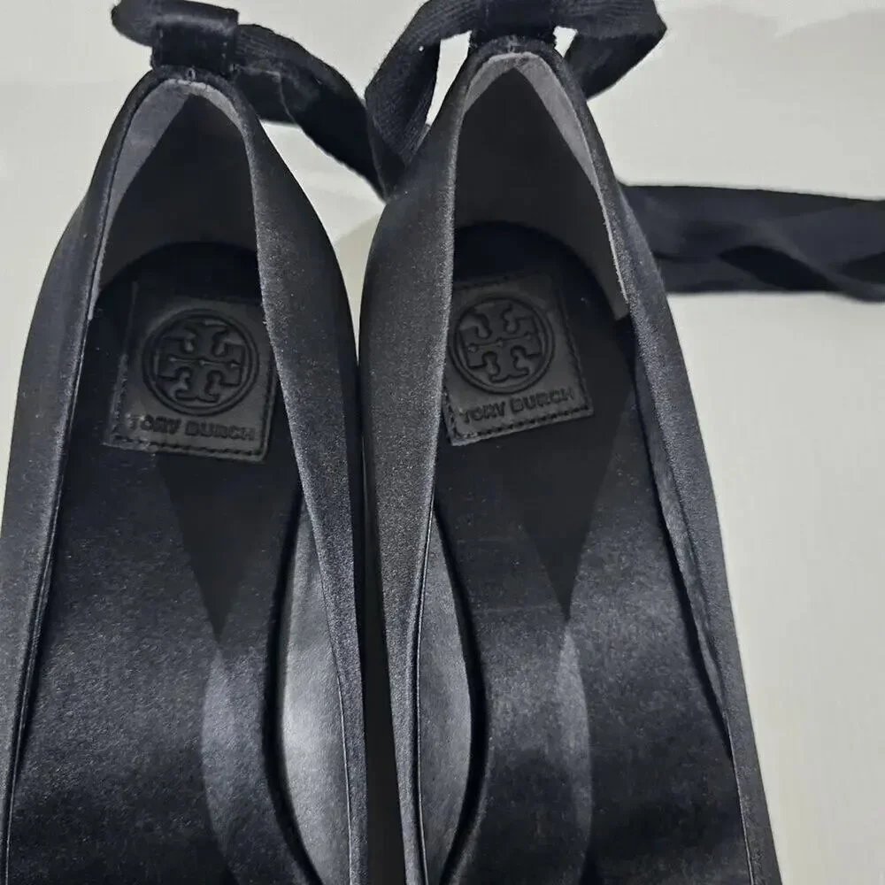NWT Tory Burch Black Espadrilles - Picture 6 of 15